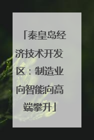 秦皇岛经济技术开发区：制造业向智能向高端攀升