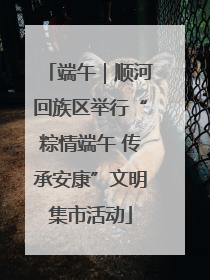 端午｜顺河回族区举行“粽情端午 传承安康”文明集市活动