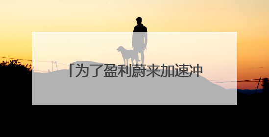 为了盈利蔚来加速冲销量：2025年第四季度蔚来、乐道合计月销目标达5万辆