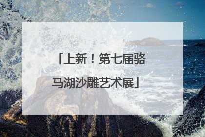 上新！第七届骆马湖沙雕艺术展