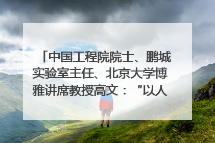 中国工程院院士、鹏城实验室主任、北京大学博雅讲席教授高文：“以人为本 智能向善” 推动文化与科技相生相促｜聚焦2025文化强国建设高峰论坛