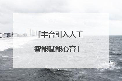 丰台引入人工智能赋能心育
