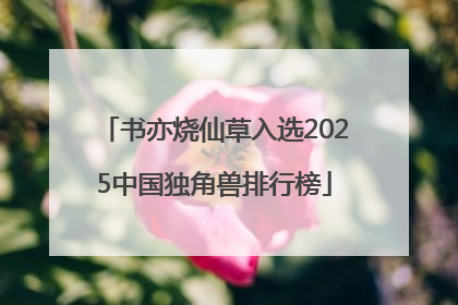书亦烧仙草入选2025中国独角兽排行榜