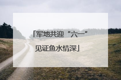 军地共迎“六一” 见证鱼水情深