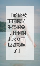 哈佛被下国际学生禁招令，比利时未来女王也被影响了