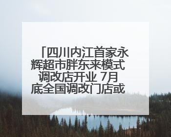 四川内江首家永辉超市胖东来模式调改店开业 7月底全国调改门店或将突破150家丨新经济观察