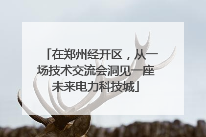 在郑州经开区，从一场技术交流会洞见一座未来电力科技城