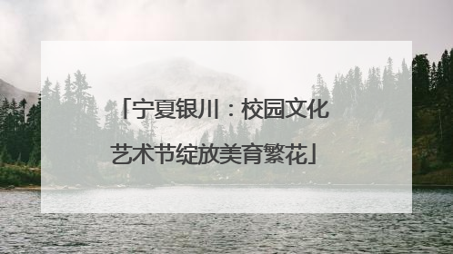 宁夏银川：校园文化艺术节绽放美育繁花
