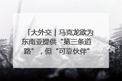 大外交｜马克龙欲为东南亚提供“第三条道路”，但“可靠伙伴”人设难掩困局