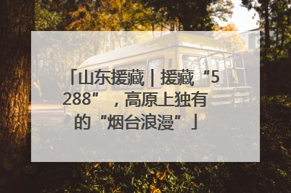 山东援藏｜援藏“5288”，高原上独有的“烟台浪漫”