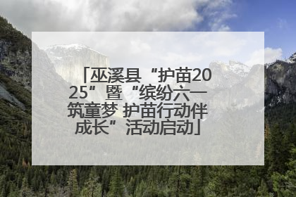 巫溪县“护苗2025”暨“缤纷六一筑童梦 护苗行动伴成长”活动启动
