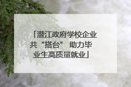 潜江政府学校企业共“搭台” 助力毕业生高质量就业