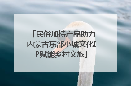 民俗加持产品助力 内蒙古东部小城文化IP赋能乡村文旅