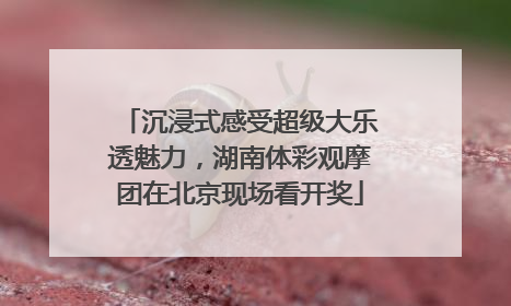 沉浸式感受超级大乐透魅力，湖南体彩观摩团在北京现场看开奖
