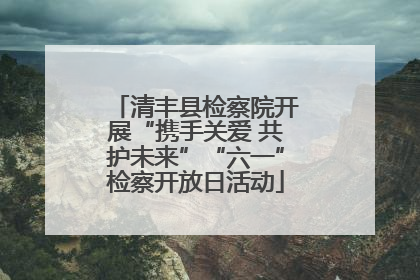 清丰县检察院开展“携手关爱 共护未来”“六一”检察开放日活动