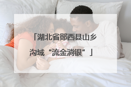 湖北省郧西县山乡沟域“流金淌银”