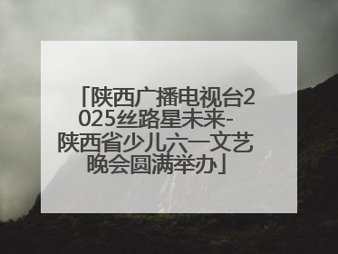 陕西广播电视台2025丝路星未来-陕西省少儿六一文艺晚会圆满举办